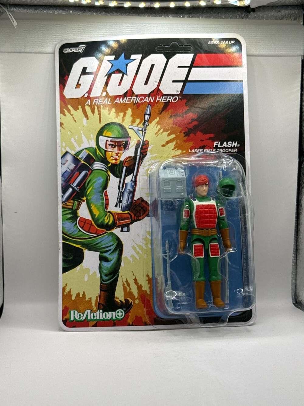 Super7 G.I. Joe ReAction+ Flash 3.75 Inch Action Figure